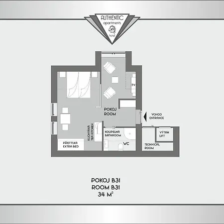 Authentic Hotel Cesky Krumlov